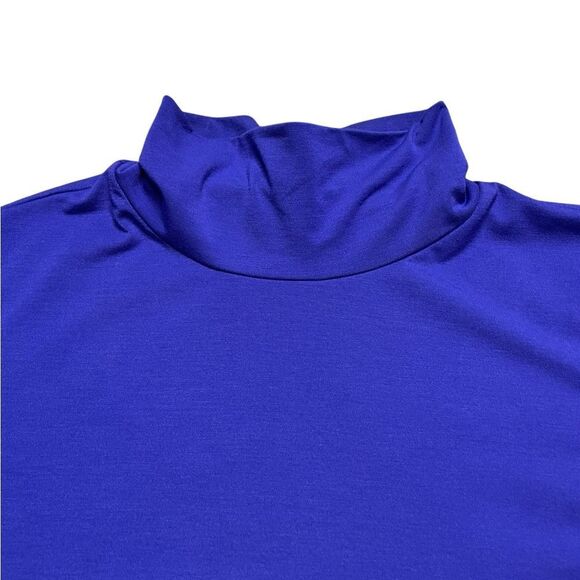 ATHLETA Essential Turtleneck Top Purple Size Medium - Picture 4 of 8